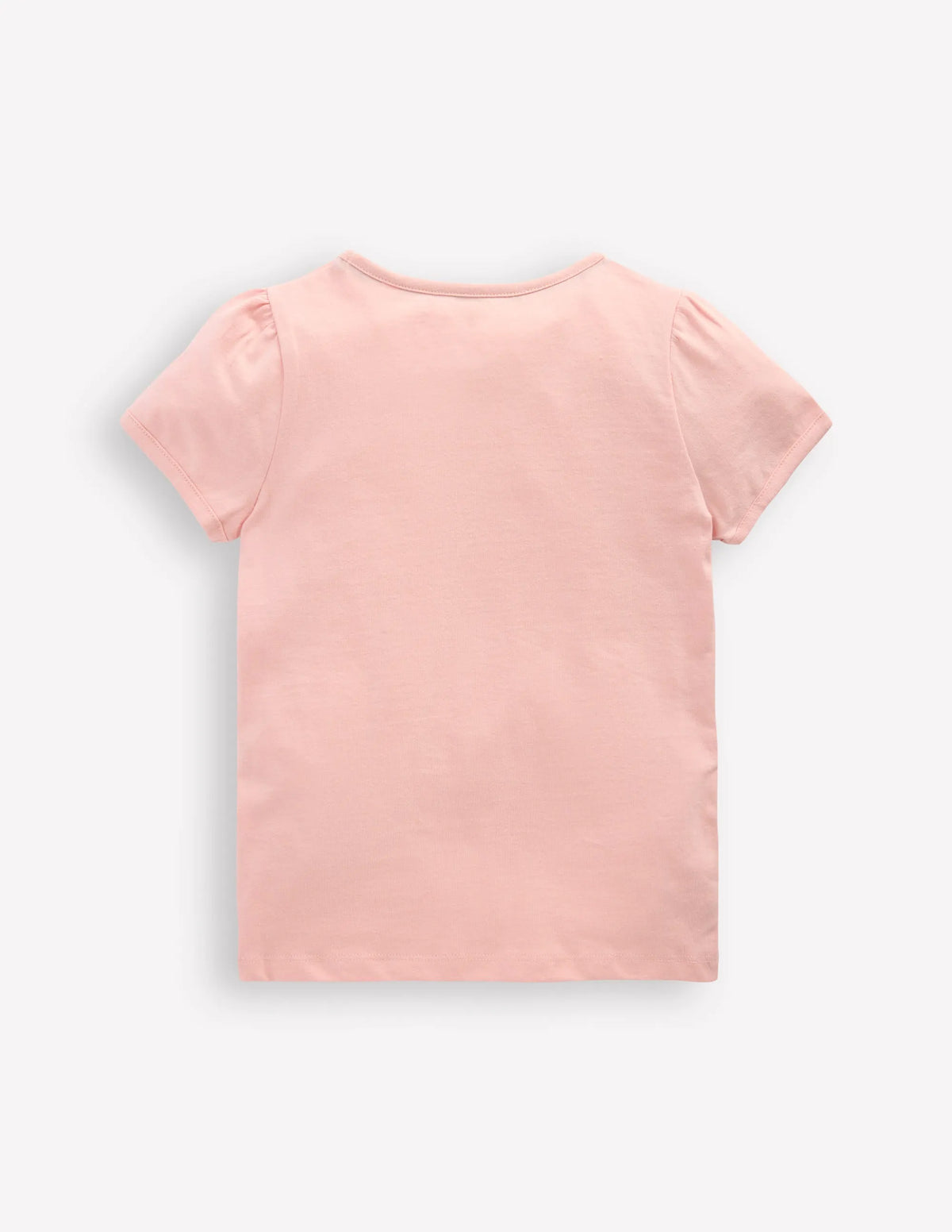 Puff Sleeve Superstitch Top-Chalk Pink Circus Pets