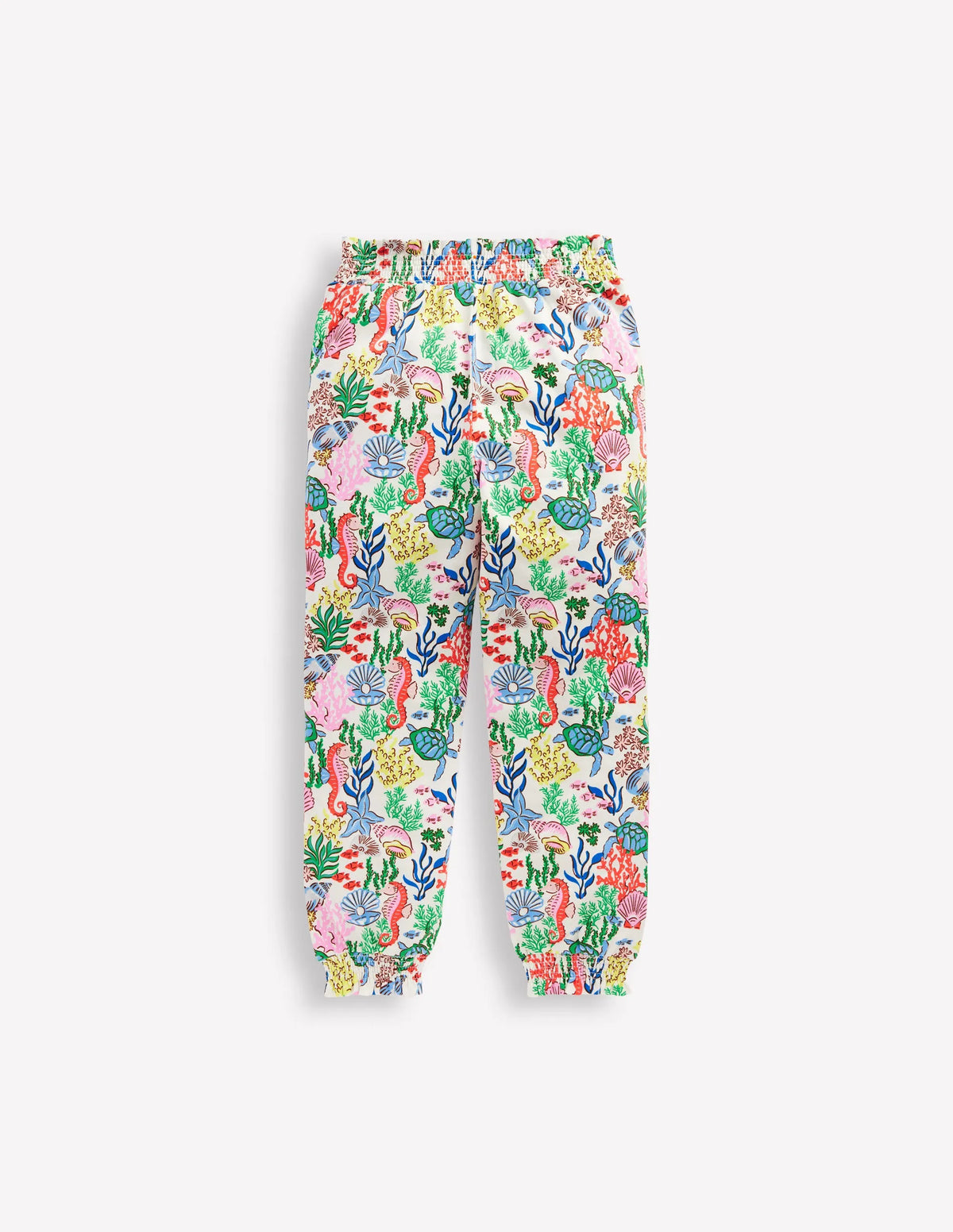Vacation Pants-Multi Coral Cove