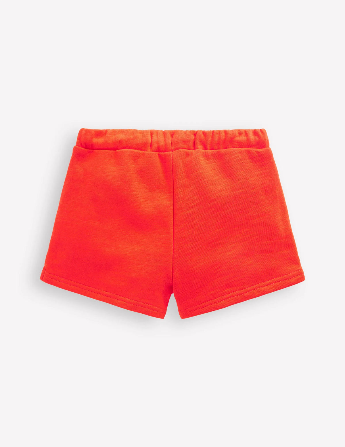 Pom Trim Jersey Short-Firecracker Red
