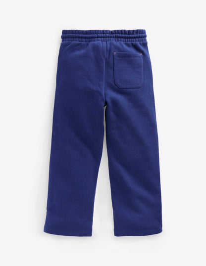 Wide Leg Jogger-Sapphire Blue