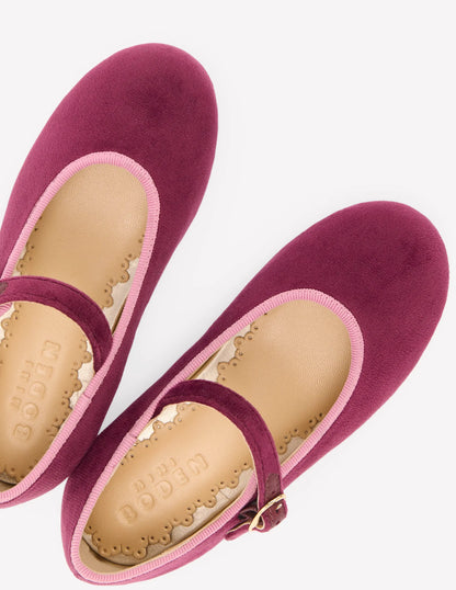 Mary Jane Shoes-Deep Wisteria