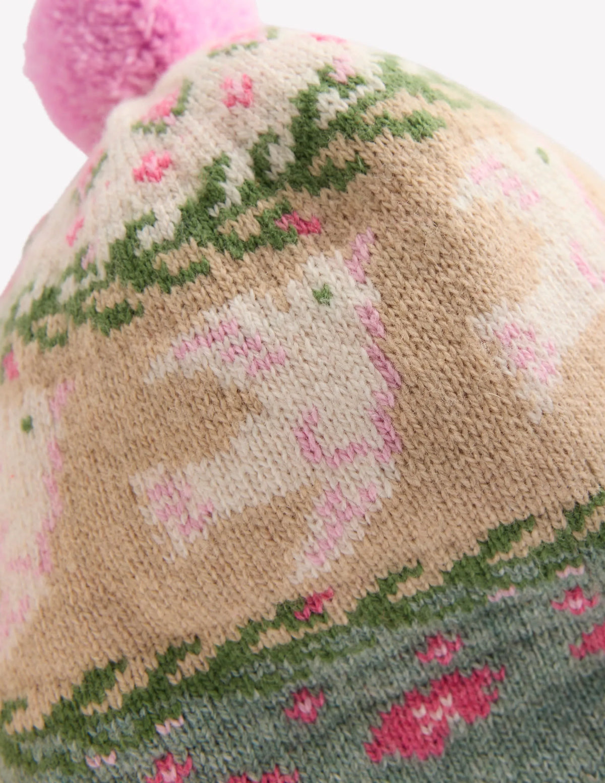 Baby Fair Isle Knitted Set-Soft Jade Marl Birds