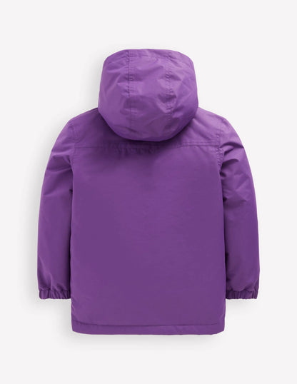4-in-1 Waterproof Coat-Purple