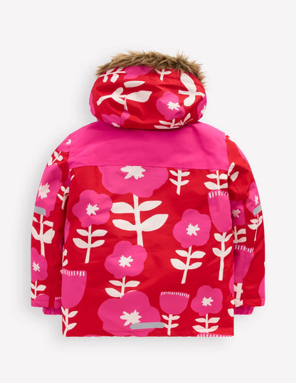 All-Weather Waterproof Coat-Giant Pink