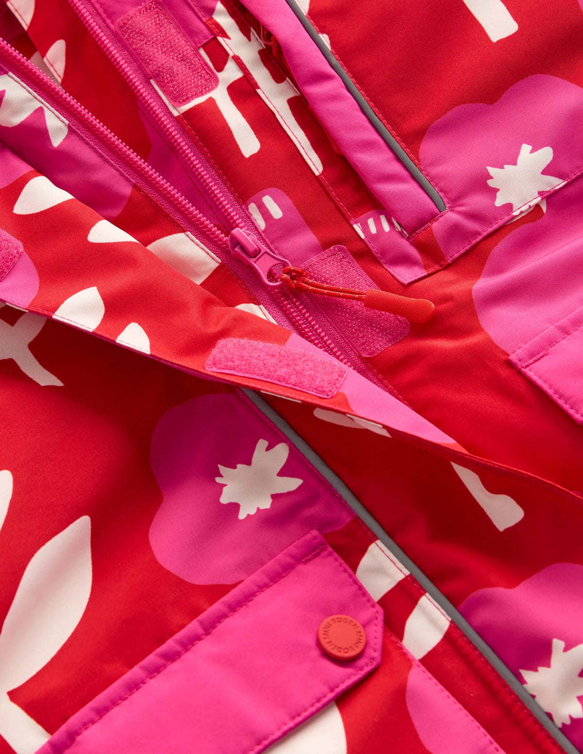 All-Weather Waterproof Coat-Giant Pink