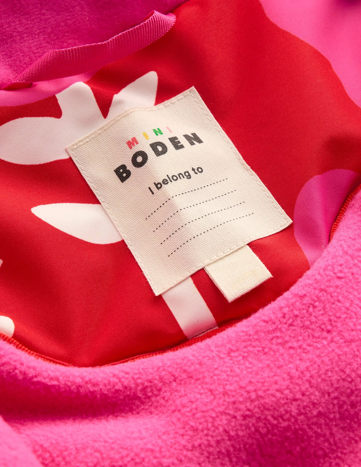 All-Weather Waterproof Coat-Giant Pink