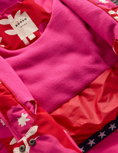 All-Weather Waterproof Coat-Giant Pink