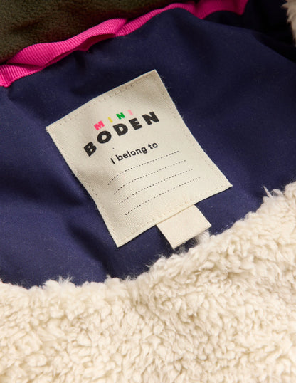Joni Quilted Parka Coat-Multi