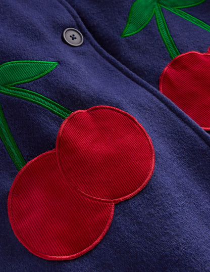 Wow Smart Coat-Starboard Blue Cherry Rainbow