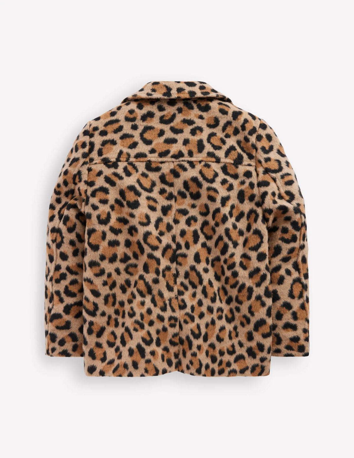 Pea Coat-Large Leopard Spot