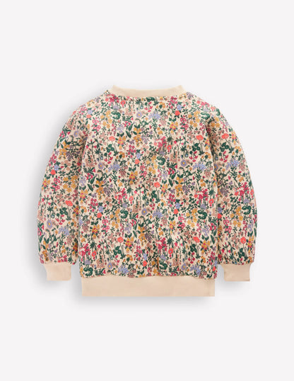 Relaxed Printed Sweatshirt-Ditsy Floral