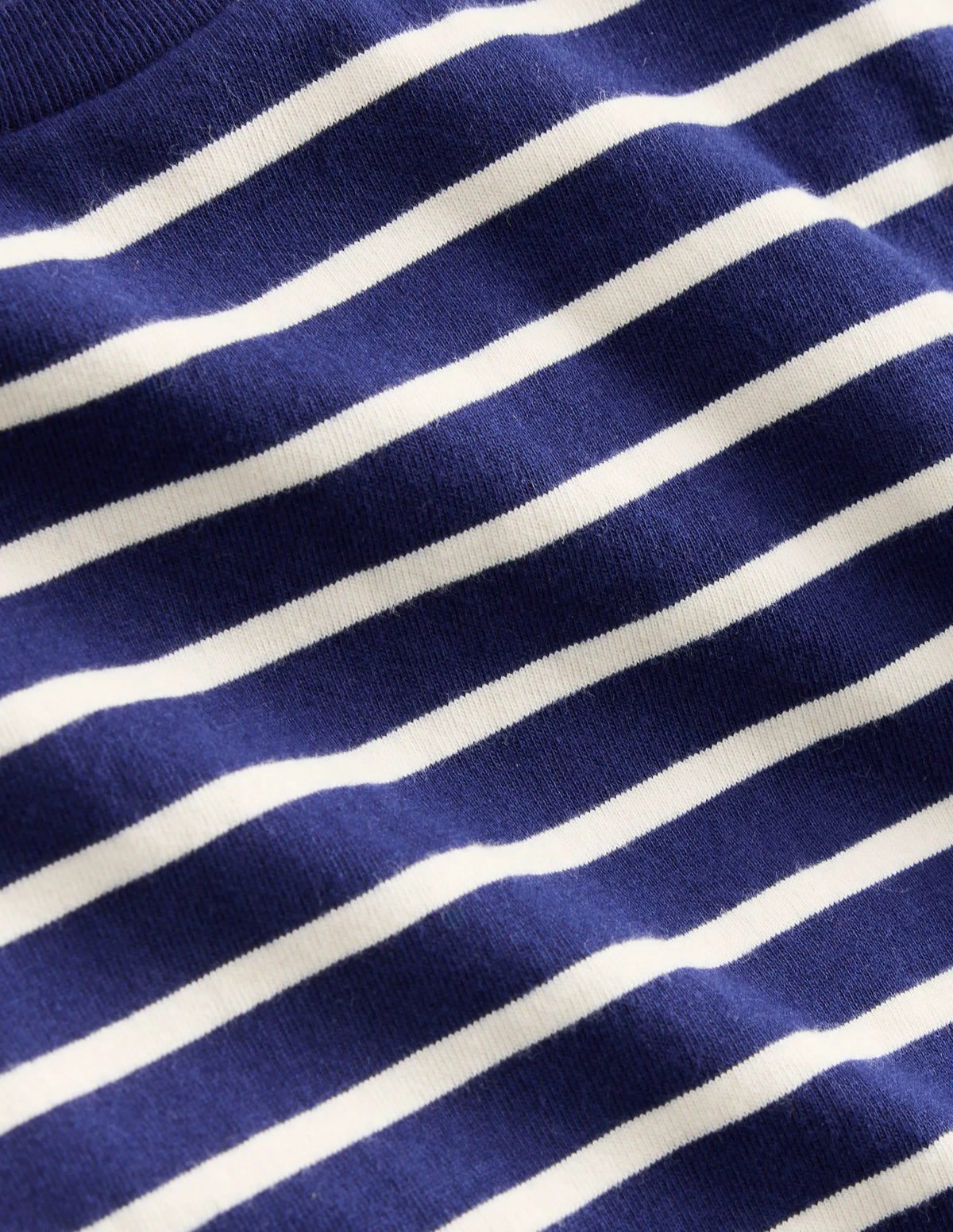 Long Sleeve Relaxed Breton-Navy/Ivory