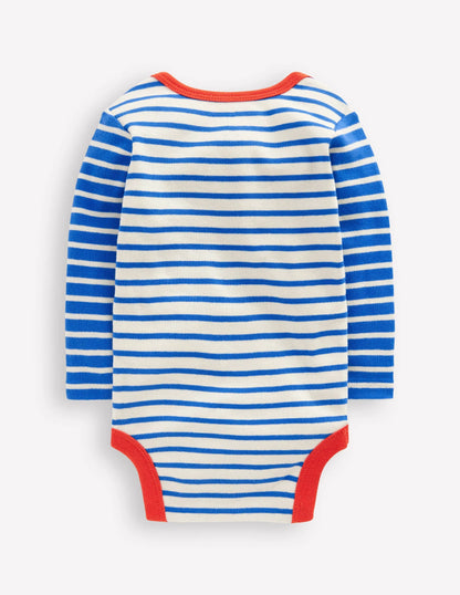 Striped 5 Pack Bodies-Multi Stripes/Stars
