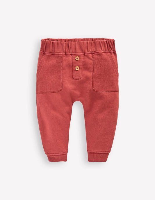 Jersey Sweatpants-Roasted Chestnut Brown