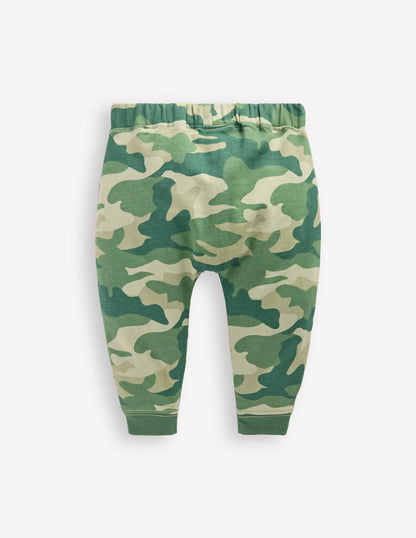 Jersey Sweatpants-Multi Camo