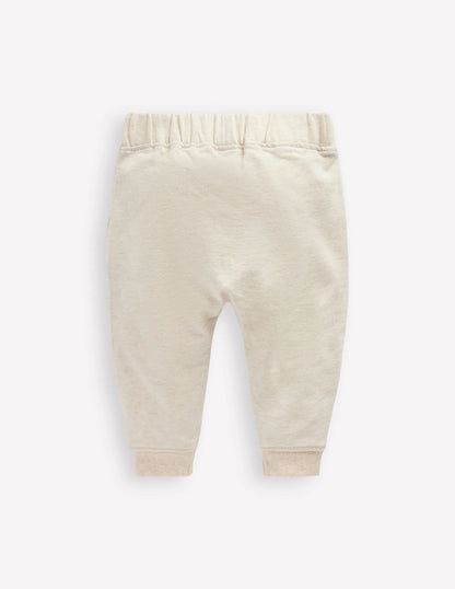 Jersey Sweatpants-Oatmeal