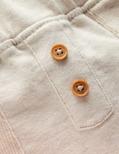 Jersey Sweatpants-Oatmeal