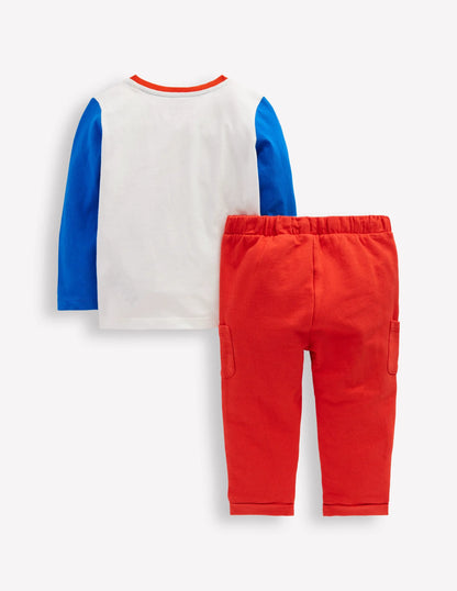 Jersey Overalls Play Set-Multi Dogs