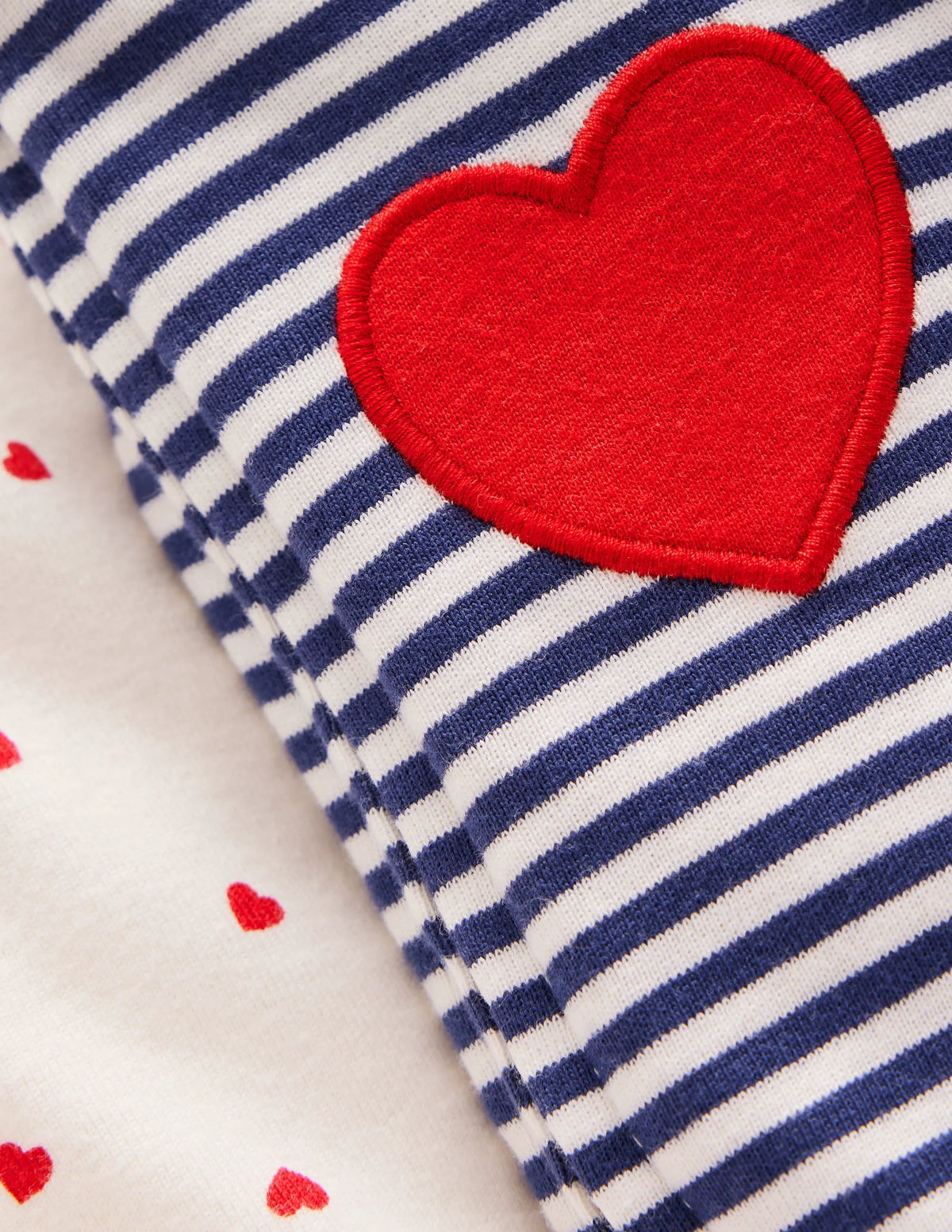 Twin Pack Rompers-Starboard Blue Stripe