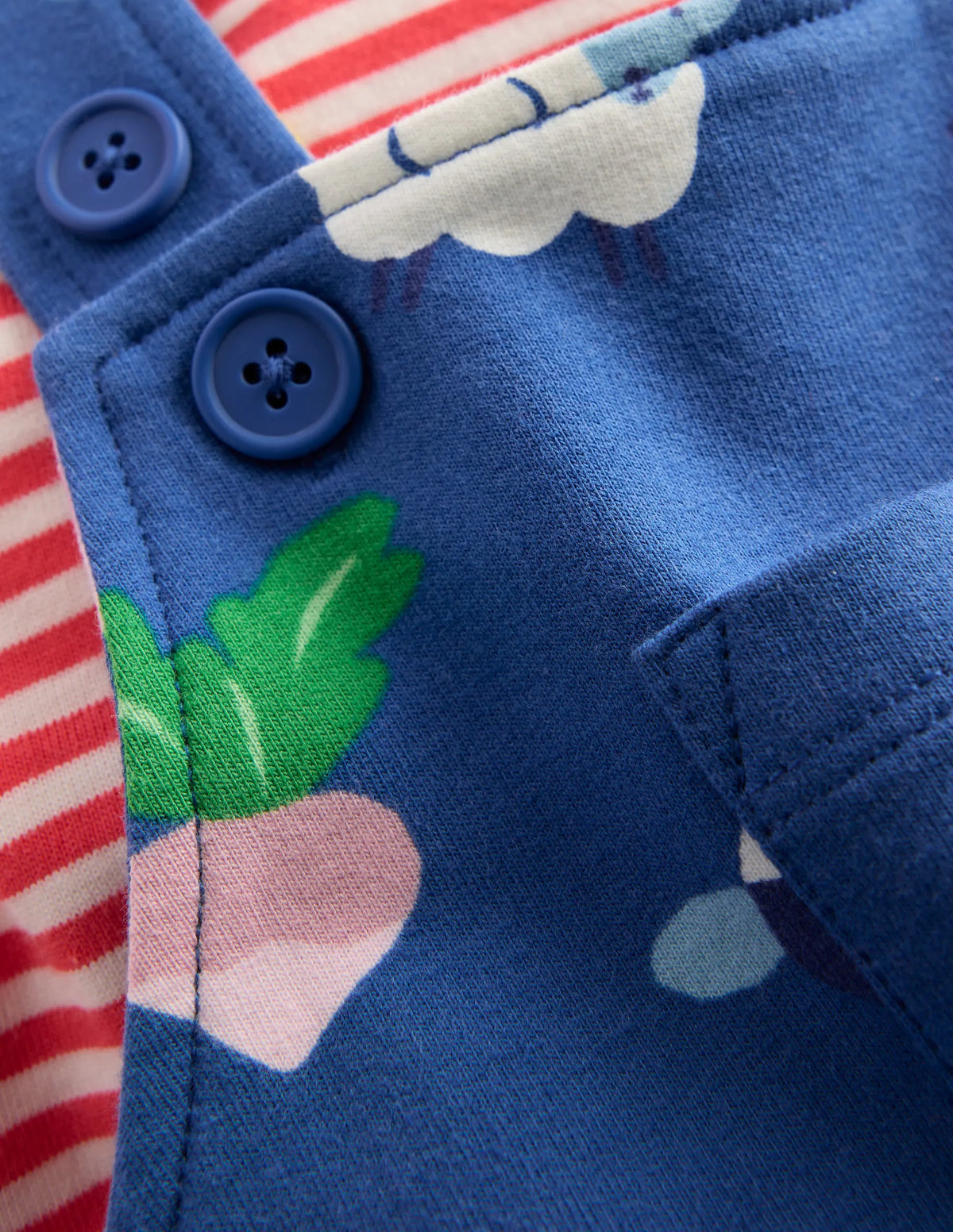 Jersey Overalls Set-Delft Rainbow Farm