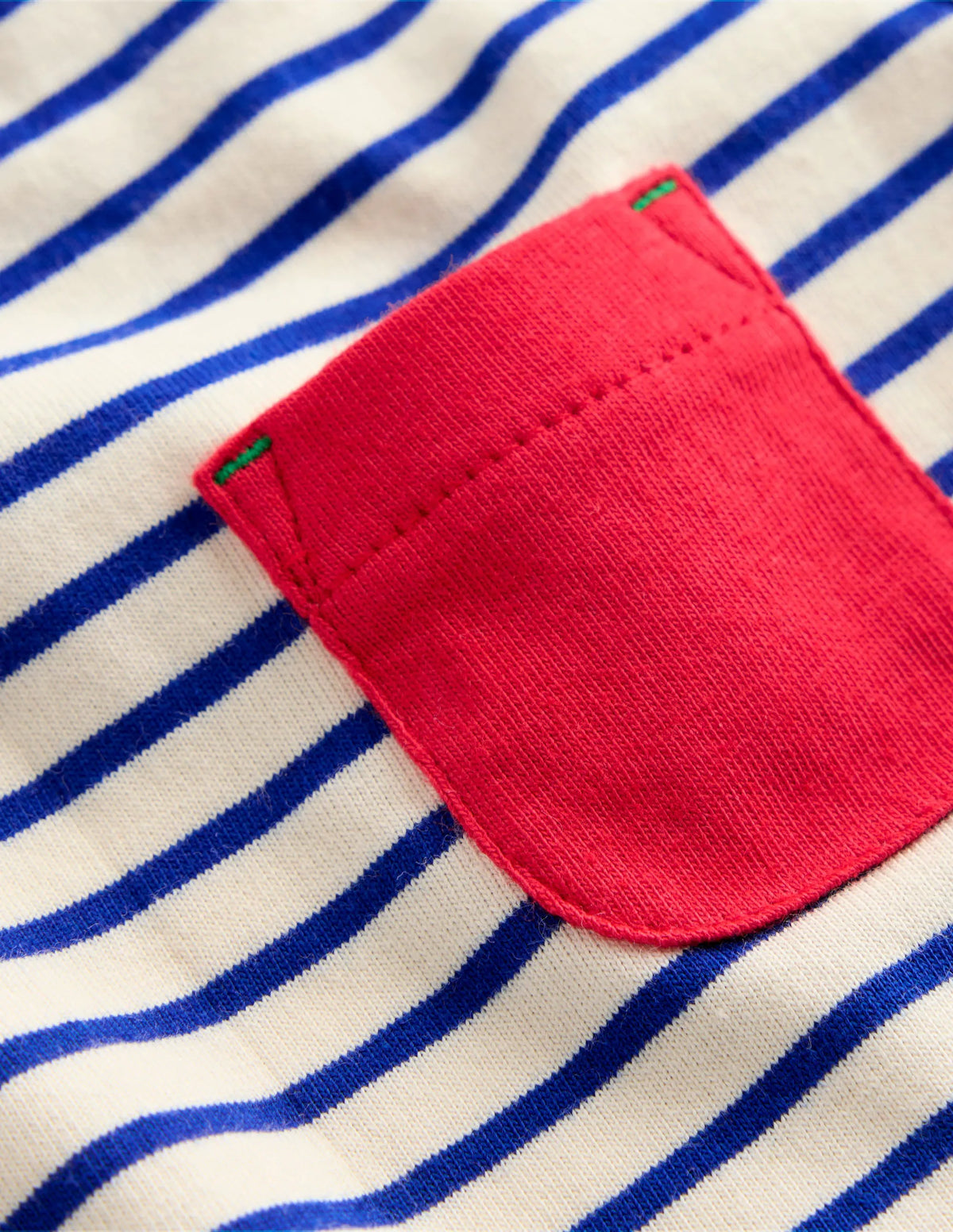 Twin Pack T-shirts-Ivory Stripe Twin Pack