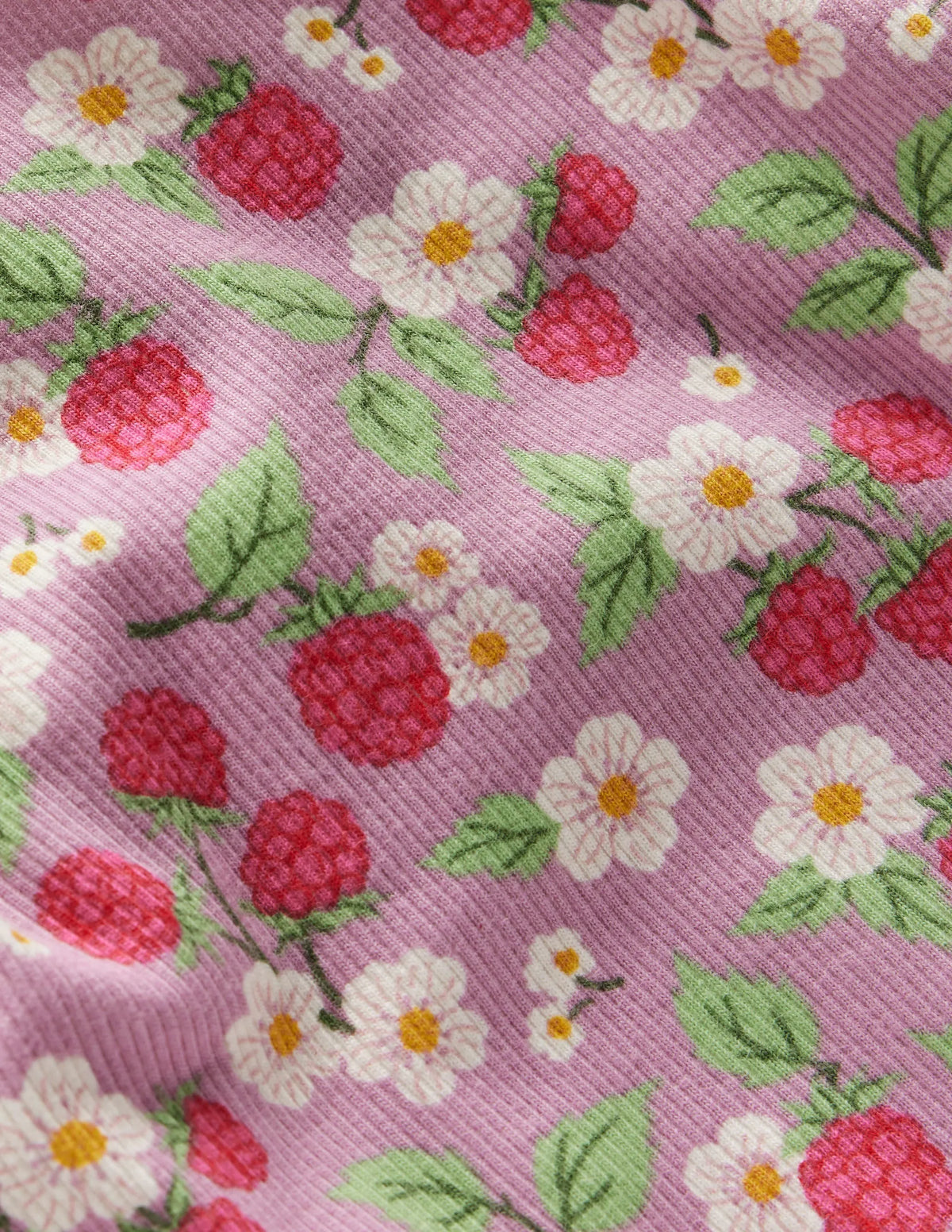 Ribbed Jersey Play Set-Mauve Mist Vintage Berry