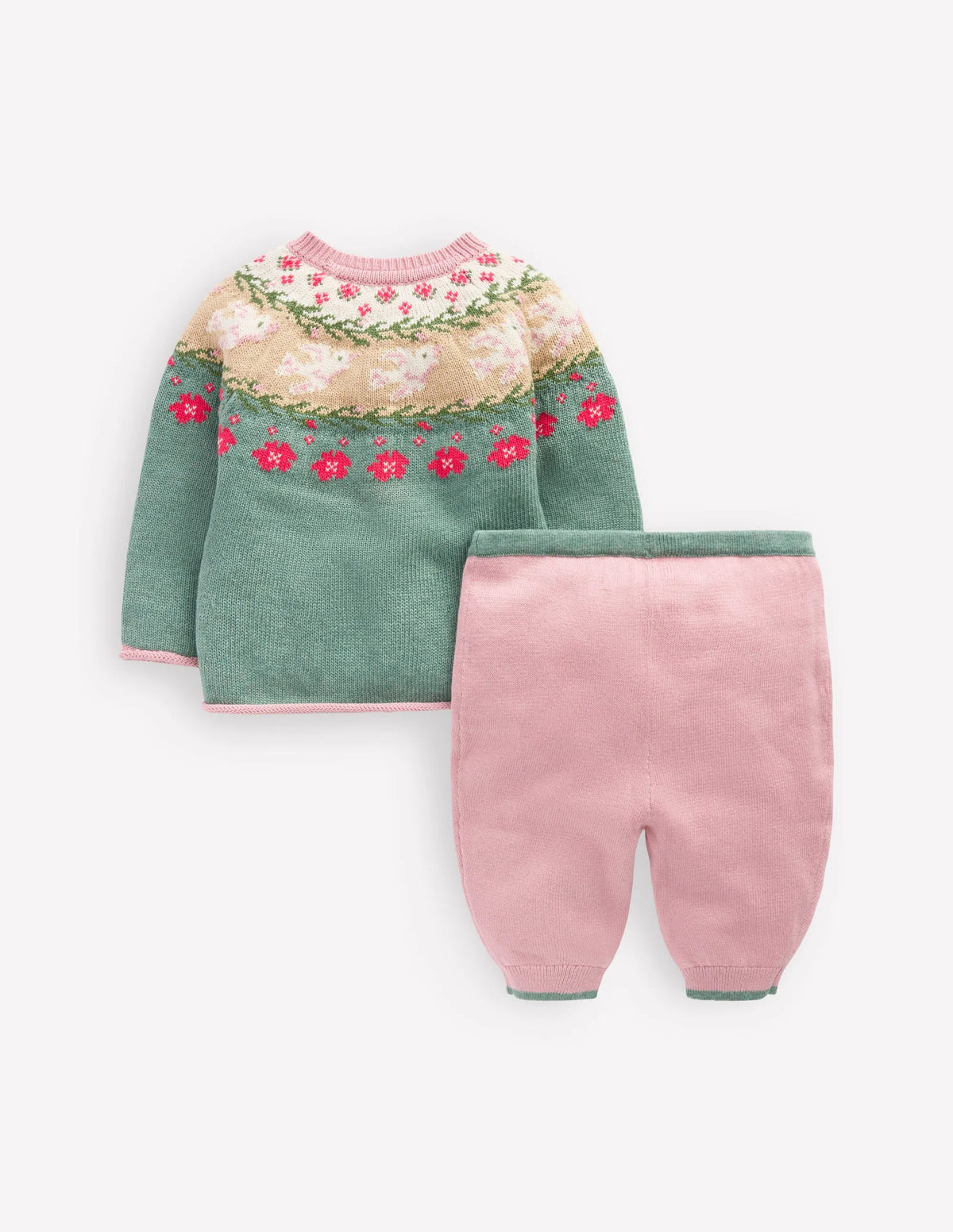 Knitted Play Set-Csarite Green Dove