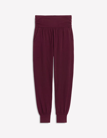 Hareem Jersey Sweatpants-Deep Wisteria