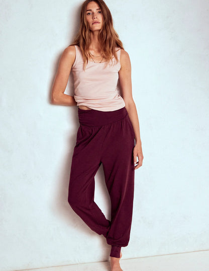 Hareem Jersey Sweatpants-Deep Wisteria