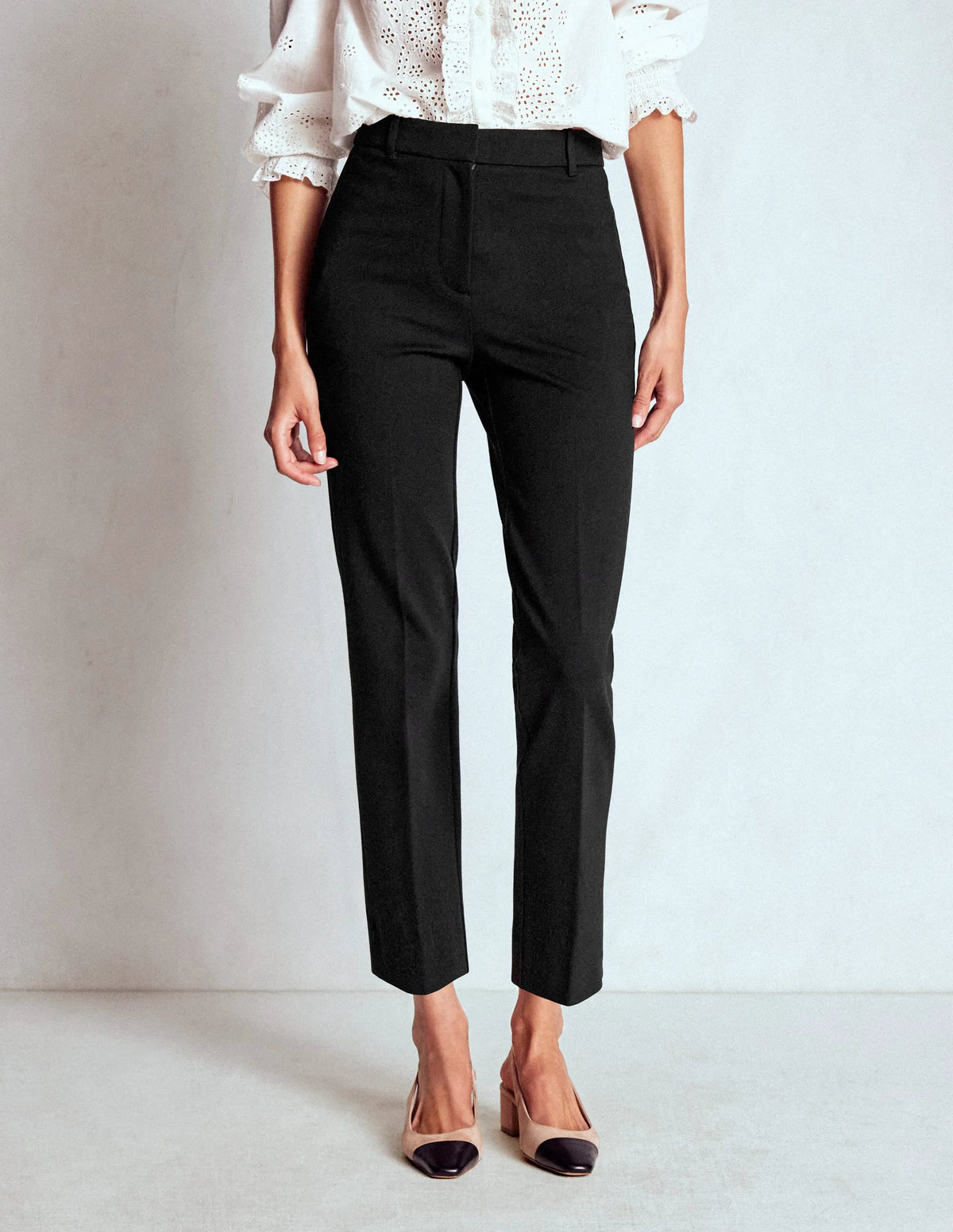 Highgate Ponte Pants-Black