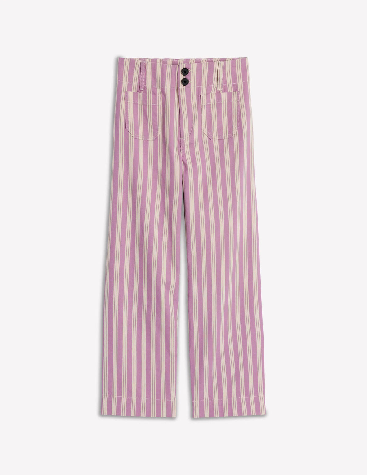 Primrose Patch Pocket Pants-Lilac Tram Stripe