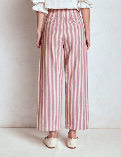 Primrose Patch Pocket Pants-Lilac Tram Stripe