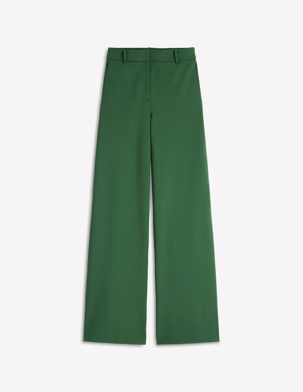 Belgravia Ponte Pants-Hunter Green