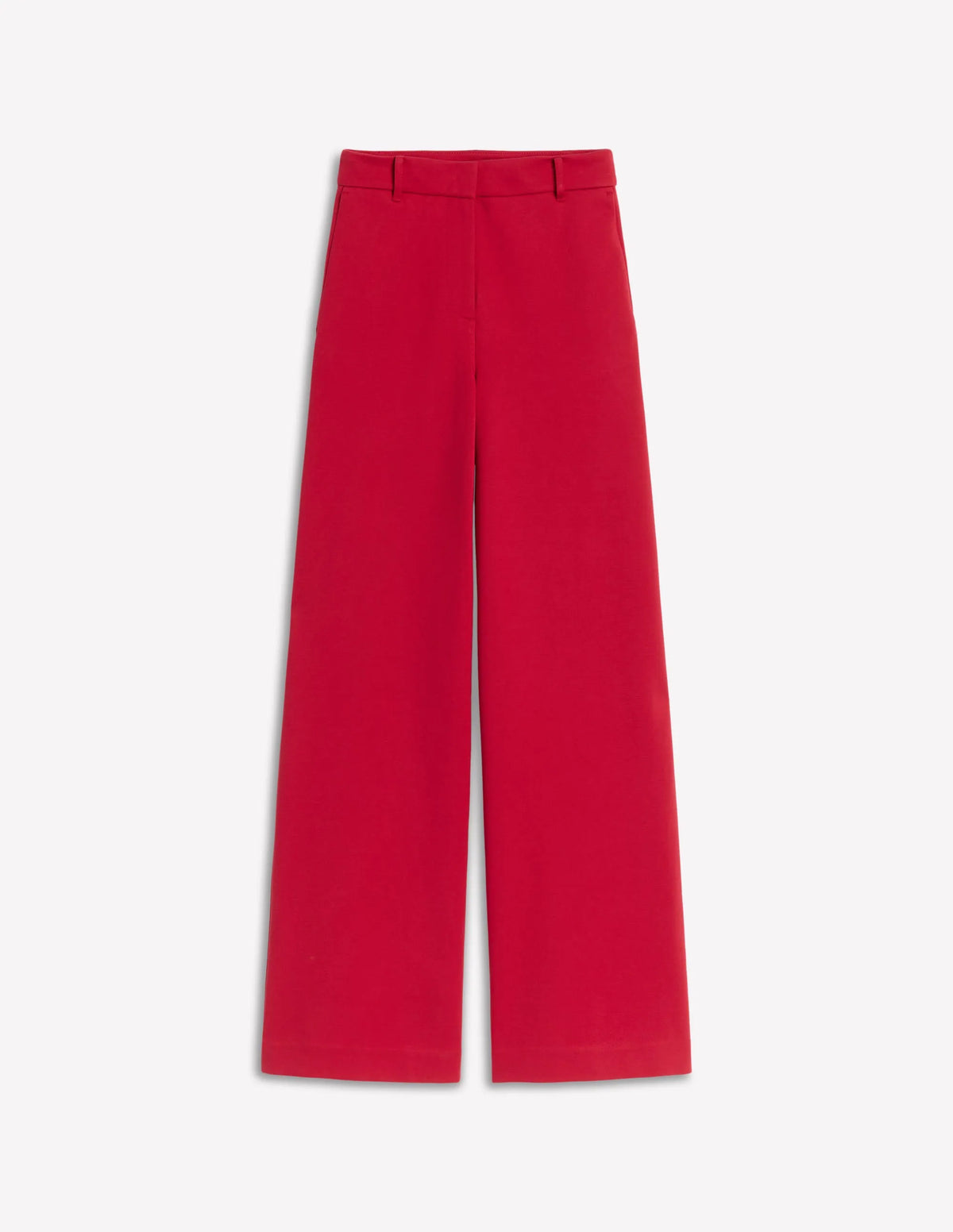 Belgravia Ponte Pants-Carmine Red