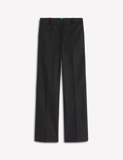 Canonbury Cotton 7/8 Pants-Black