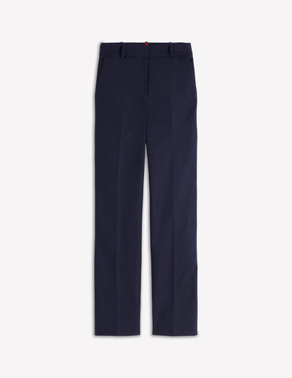 Canonbury Cotton Pants-Navy