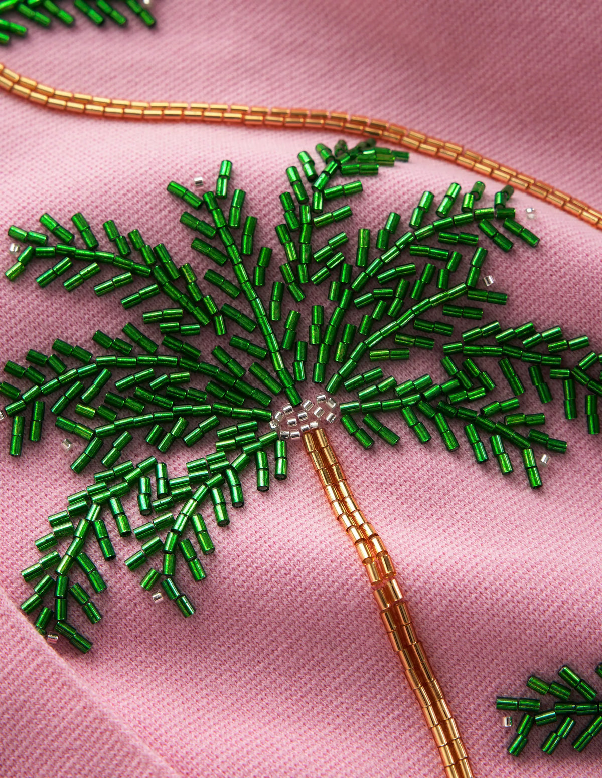 Embellished Cardigan-Soft Pink