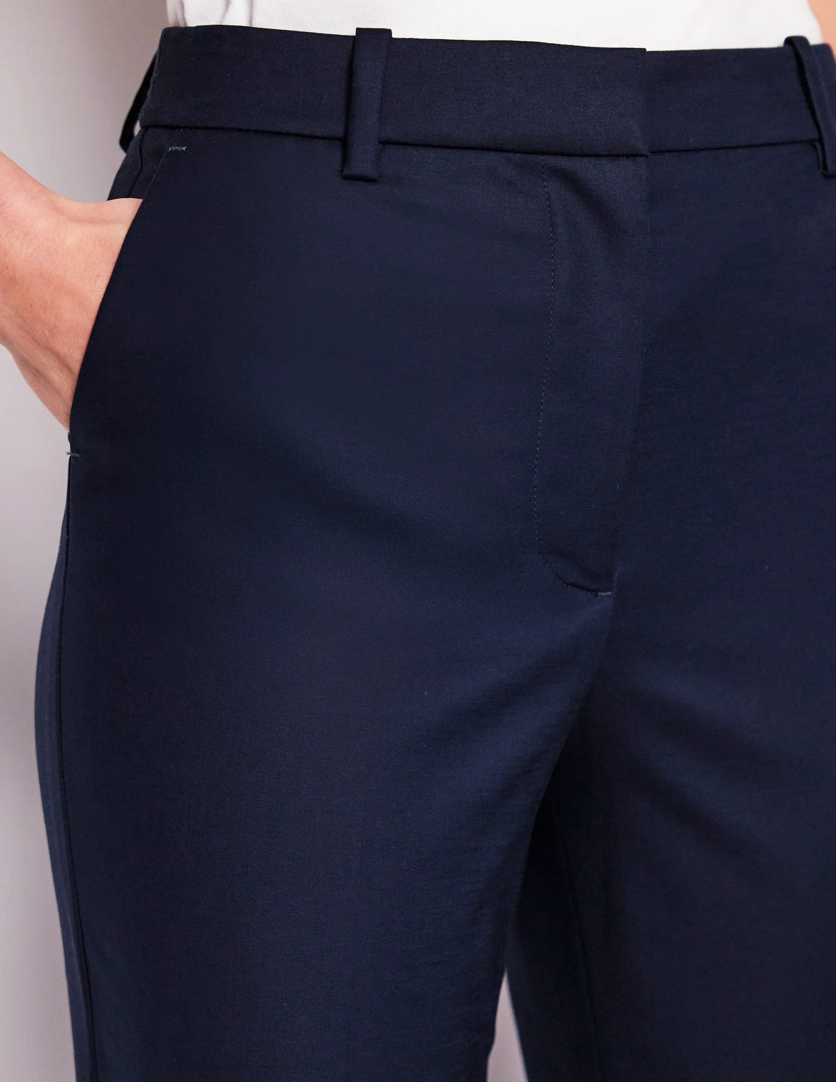 Capri Pants-Navy