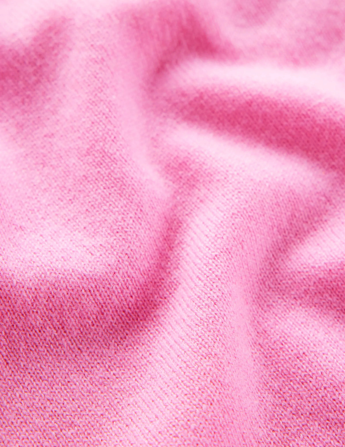 Eva Cashmere Crew Neck Sweater-Meadowsweet Pink