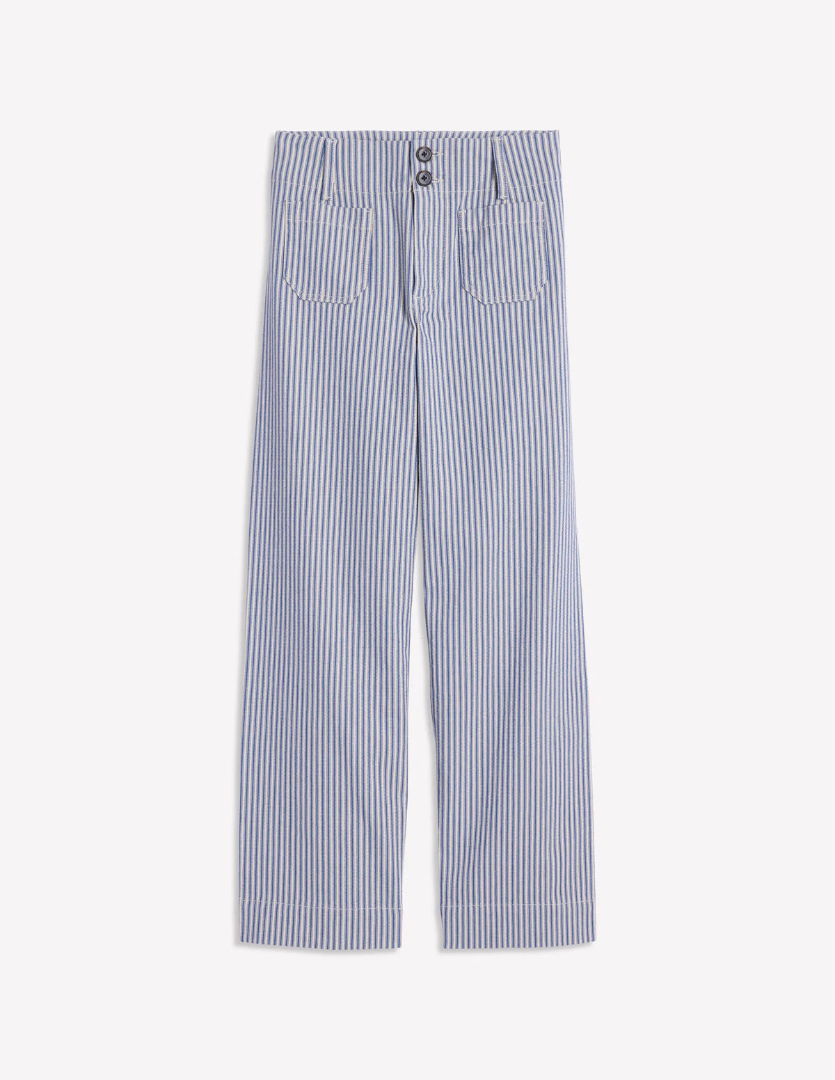 Primrose Patch Pocket Pants-Ticking Stripe