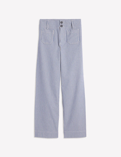 Primrose Patch Pocket Pants-Ticking Stripe