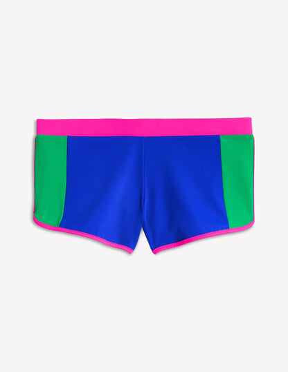 Rash Guard Swim Shorts-Colbolt Blue