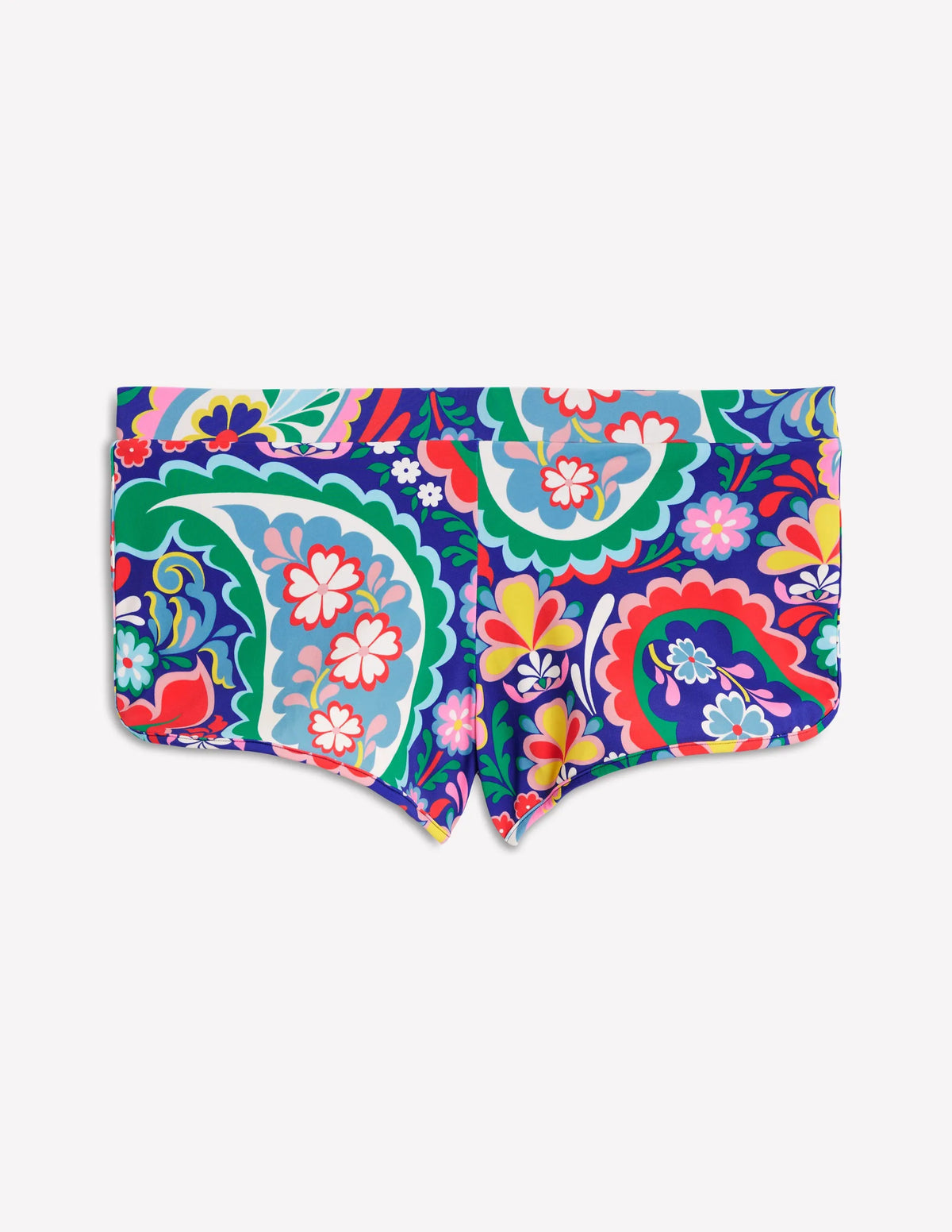 Rash Guard Swim Shorts-Multi, Meadow Paisley