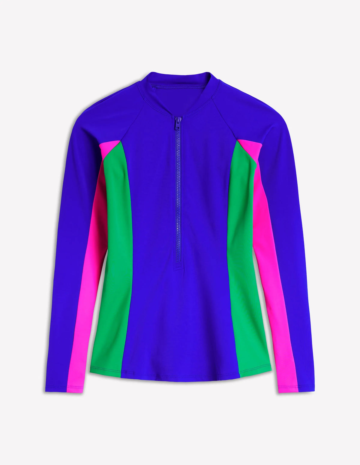 Sun Safe Raglan Guard Top-Colbolt Blue