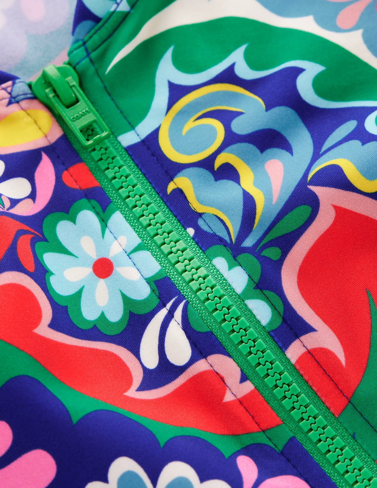 Sun Safe Raglan Guard Top-Multi, Meadow Paisley