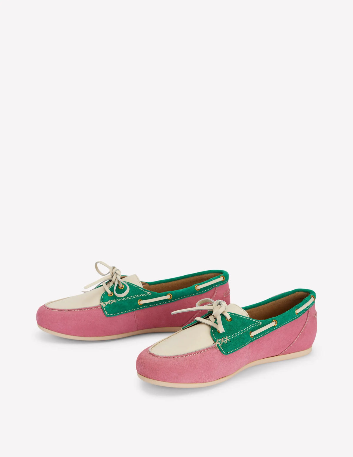 Boat Shoes-Pink Rose