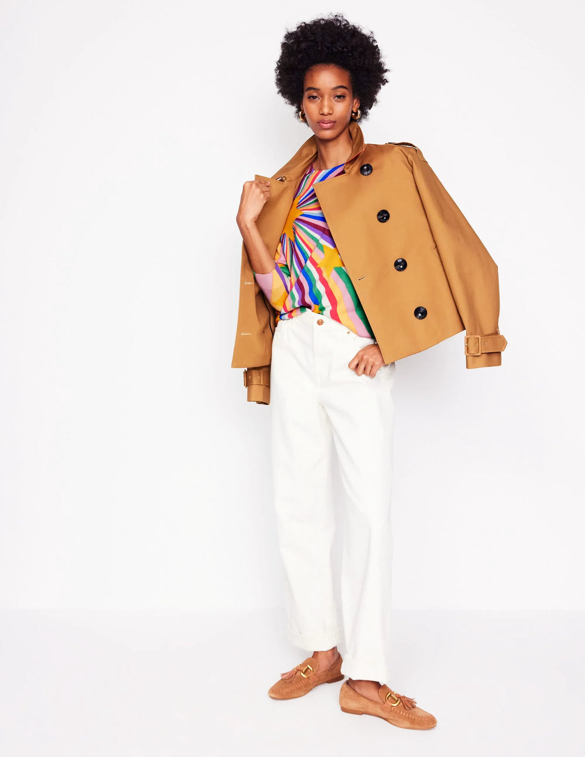 Lydia Cashmere Jumper-Multi, Supernova