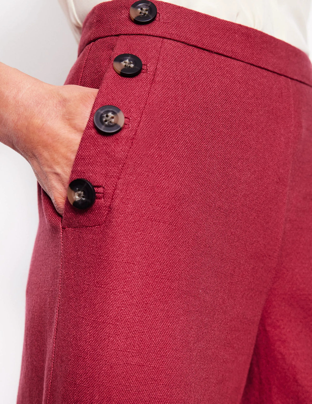 Greenwich Sailor Pants-Terracotta