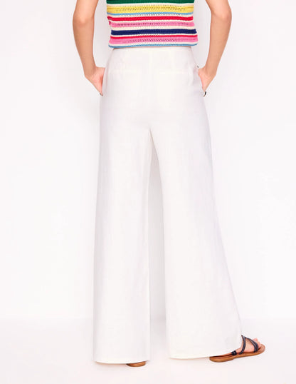 Greenwich Sailor Pants-White