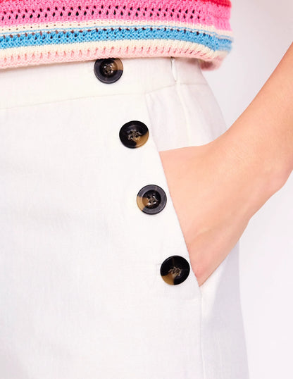 Greenwich Sailor Pants-White